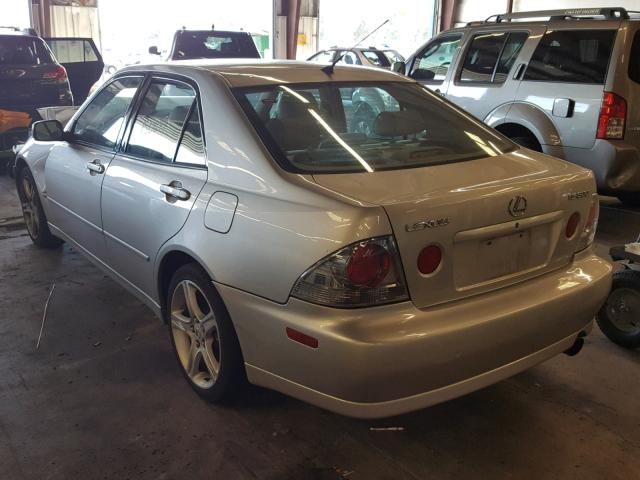 JTHBD182410003458 - 2001 LEXUS IS 300 BEIGE photo 3