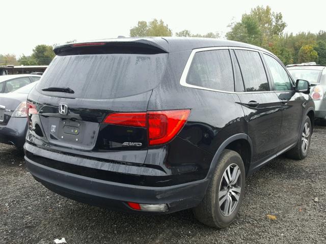 5FNYF6H75GB062558 - 2016 HONDA PILOT EXLN BLACK photo 4