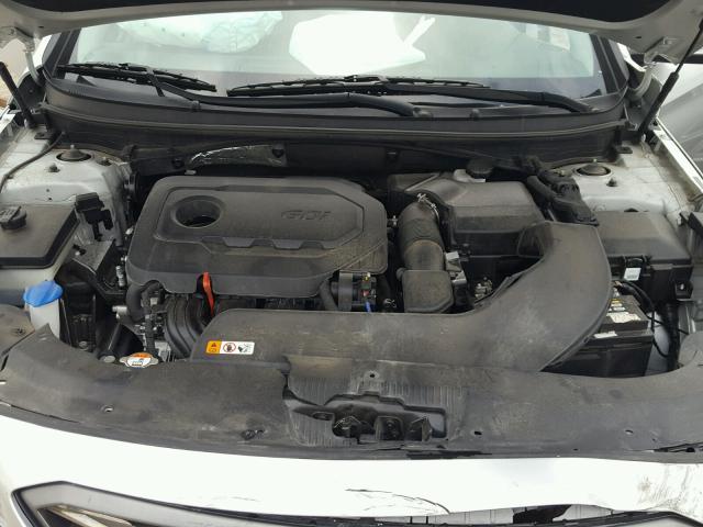 5NPE34AF7GH432329 - 2016 HYUNDAI SONATA SPO SILVER photo 7