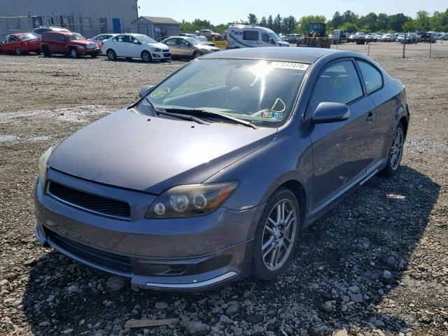 JTKDE167780272272 - 2008 TOYOTA SCION TC ნაცრისფერი ფოტო 2