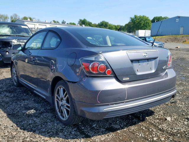 JTKDE167780272272 - 2008 TOYOTA SCION TC ნაცრისფერი ფოტო 3