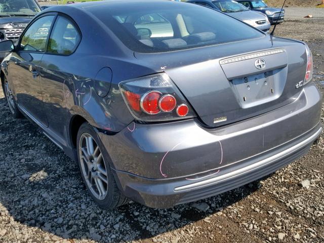 JTKDE167780272272 - 2008 TOYOTA SCION TC ნაცრისფერი ფოტო 9