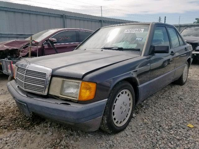 WDBDA29D5NF965116 - 1992 MERCEDES-BENZ 190 E 2.6 BLACK photo 2