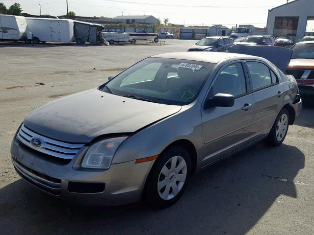 3FAHP06ZX8R274327 - 2008 FORD FUSION S GRAY photo 2