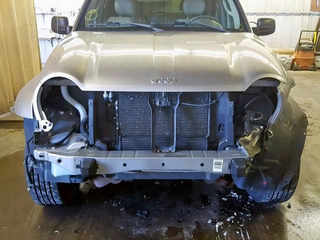 1J4GL58K95W644376 - 2005 JEEP LIBERTY LI TAN photo 9