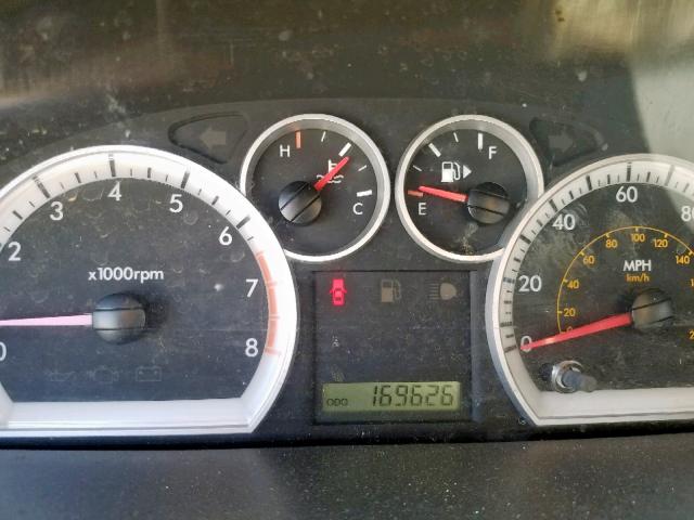 KL1TD56697B120461 - 2007 CHEVROLET AVEO BASE წითელი ფოტო 8