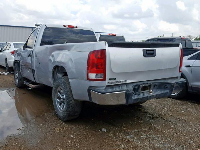 1GTN1TEA2BZ139700 - 2011 GMC SIERRA C15 SILVER photo 3