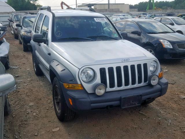 1J4GL38K25W717608 - 2005 JEEP LIBERTY RE GRAY photo 1