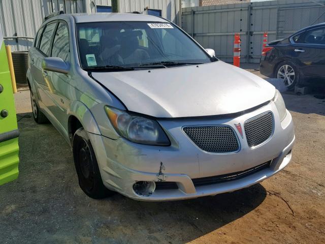 5Y2SL63885Z416076 - 2005 PONTIAC VIBE SILVER photo 1