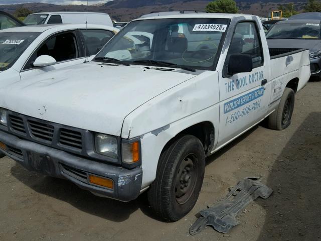 1N6SD11S3SC428033 - 1995 NISSAN TRUCK E/XE WHITE photo 2