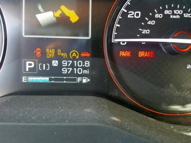 JF2SKAPC4KH453536 - 2019 SUBARU FORESTER S BLACK photo 8