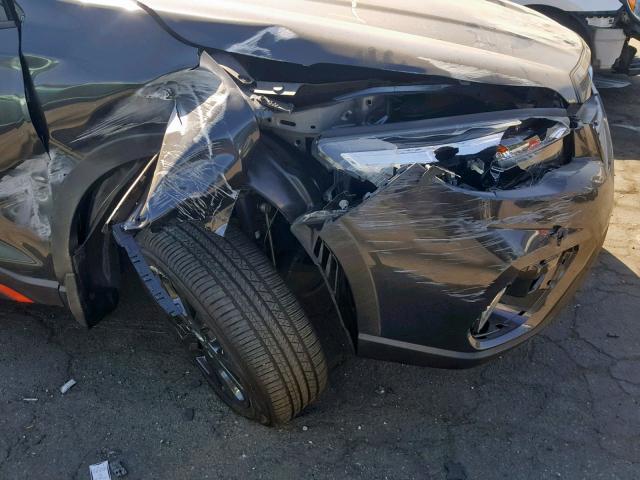 JF2SKAPC4KH453536 - 2019 SUBARU FORESTER S BLACK photo 9