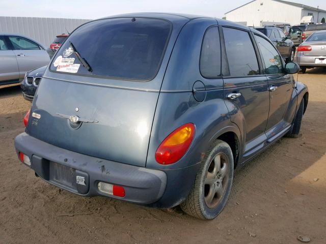 3C8FY68B22T272467 - 2002 CHRYSLER PT CRUISER BLUE photo 4