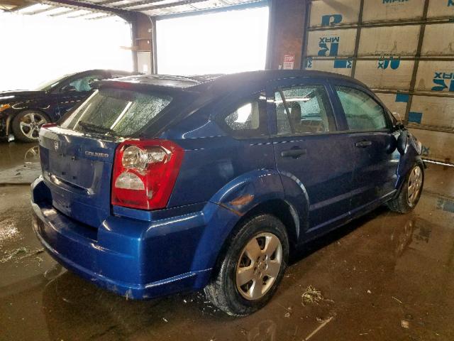 1B3HB28AX9D173134 - 2009 DODGE CALIBER SE BLUE photo 4