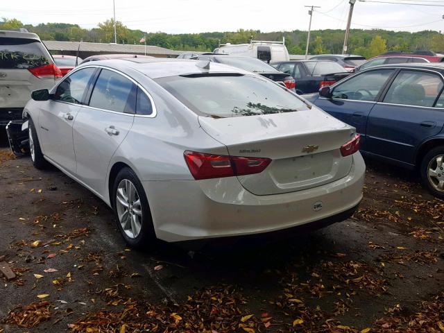 1G1ZJ5SU1GF326617 - 2016 CHEVROLET MALIBU HYB 白色 照片 3