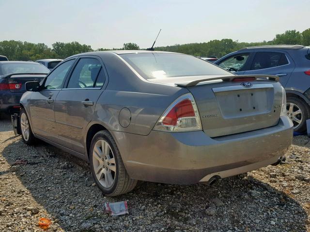 3FAHP08158R265641 - 2008 FORD FUSION SEL CHARCOAL photo 3