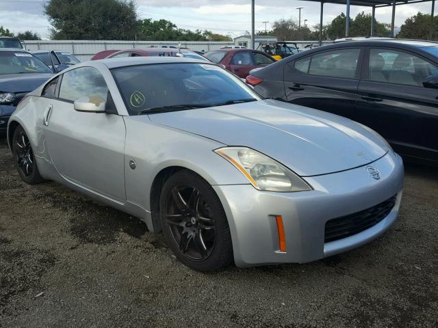 JN1AZ34E15M652419 - 2005 NISSAN 350Z COUPE SILVER photo 1