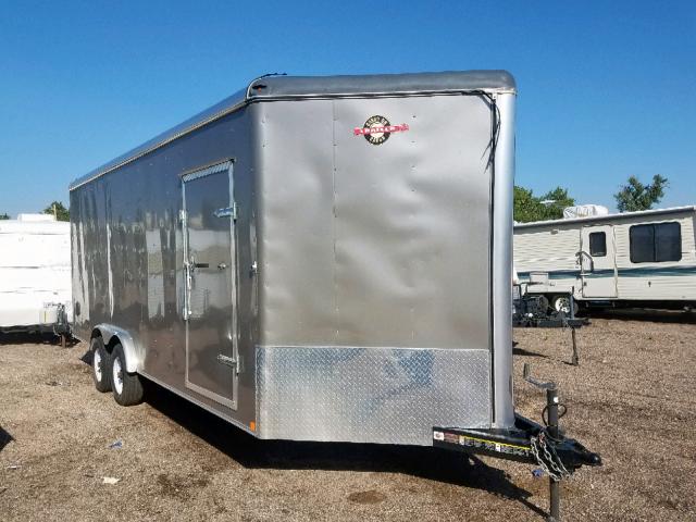 4YMCL2026DT025746 - 2013 CARR TRAILER GRAY photo 1