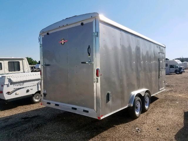4YMCL2026DT025746 - 2013 CARR TRAILER GRAY photo 4