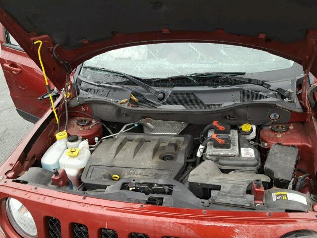 1C4NJRFB3GD685730 - 2016 JEEP PATRIOT LA RED photo 7