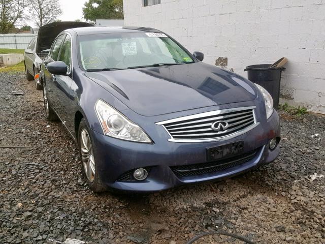 JN1CV6AR1CM670865 - 2012 INFINITI G37 BLUE photo 1