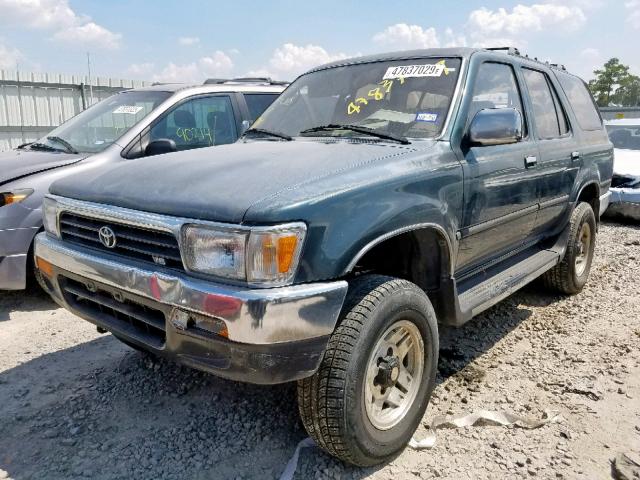 JT3VN29V4S0069170 - 1995 TOYOTA 4RUNNER VN TURQUOISE photo 2