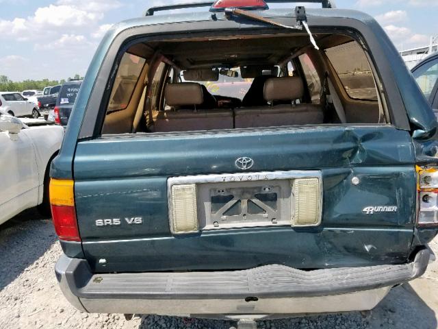 JT3VN29V4S0069170 - 1995 TOYOTA 4RUNNER VN TURQUOISE photo 9