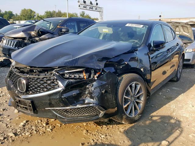 19UUB1F51JA009615 - 2018 ACURA TLX TECH BLACK photo 2