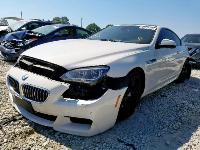 WBALW3C51EC892699 - 2014 BMW 640 I WHITE photo 2