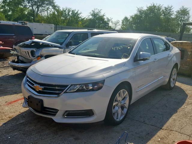 1G1165S35FU137162 - 2015 CHEVROLET IMPALA LTZ WHITE photo 2