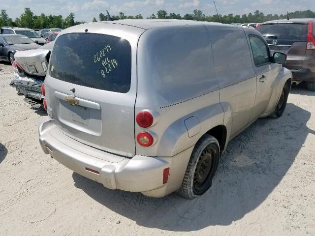 3GCCA85D48S679103 - 2008 CHEVROLET HHR PANEL SILVER photo 4