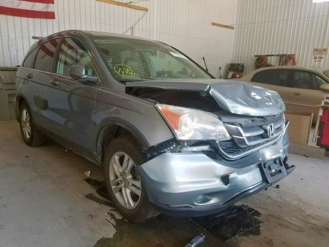 5J6RE4H79AL041724 - 2010 HONDA CR-V EXL TEAL photo 1