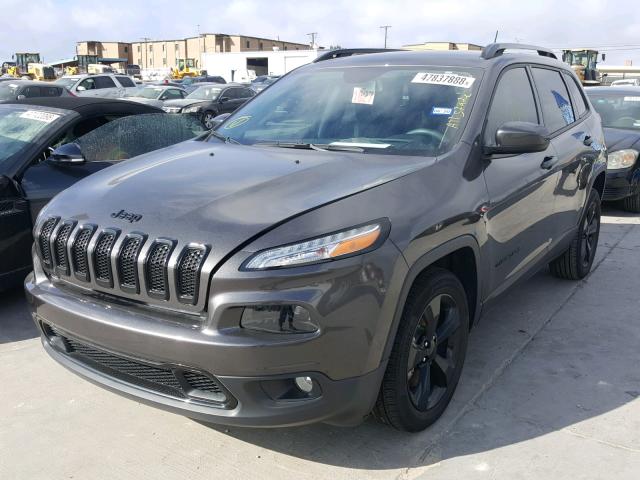 1C4PJLCB1JD540493 - 2018 JEEP CHEROKEE L BLACK photo 2