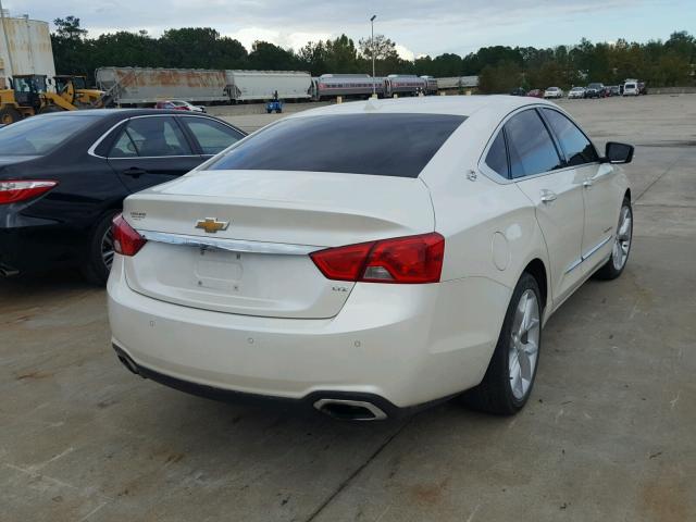 1G1145SL8EU109683 - 2014 CHEVROLET IMPALA LTZ WHITE photo 4