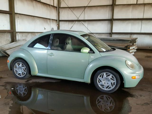 3VWCK21C71M473093 - 2001 VOLKSWAGEN NEW BEETLE 绿色 照片 9