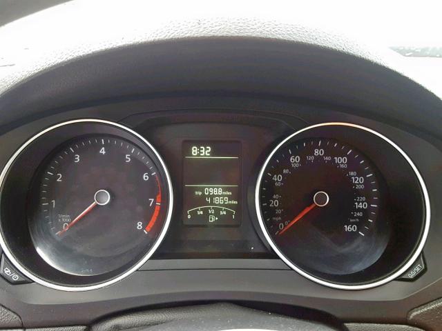 3VW2K7AJ9FM255820 - 2015 VOLKSWAGEN JETTA BASE 银色 照片 8