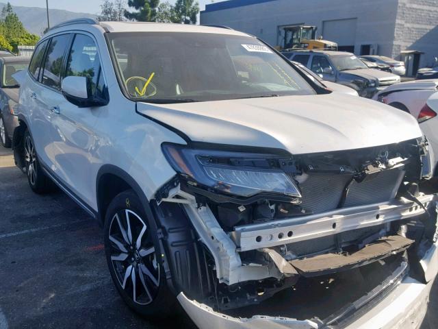 5FNYF6H05KB006079 - 2019 HONDA PILOT ELIT WHITE photo 1