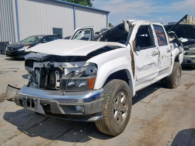 1GCHSDFE7C8134615 - 2012 CHEVROLET COLORADO L WHITE photo 2