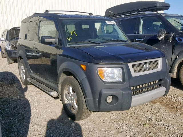 5J6YH17695L800971 - 2005 HONDA ELEMENT EX BLACK photo 1