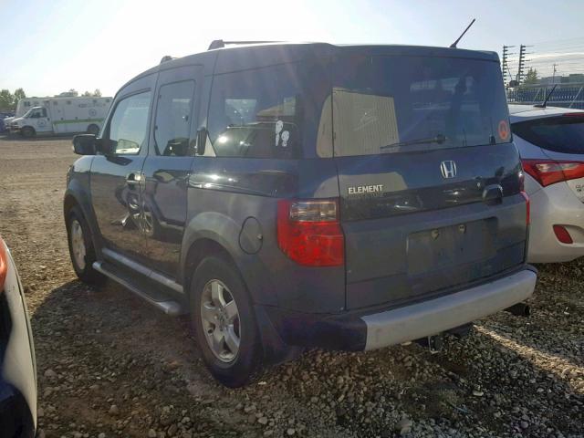 5J6YH17695L800971 - 2005 HONDA ELEMENT EX BLACK photo 3