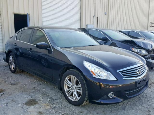 JN1CV6AR7DM761558 - 2013 INFINITI G37 BLACK photo 1