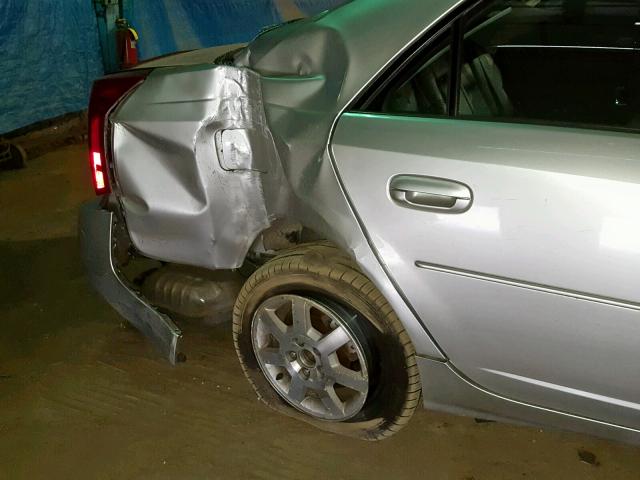 1G6DP577660187964 - 2006 CADILLAC CTS HI FEA SILVER photo 9