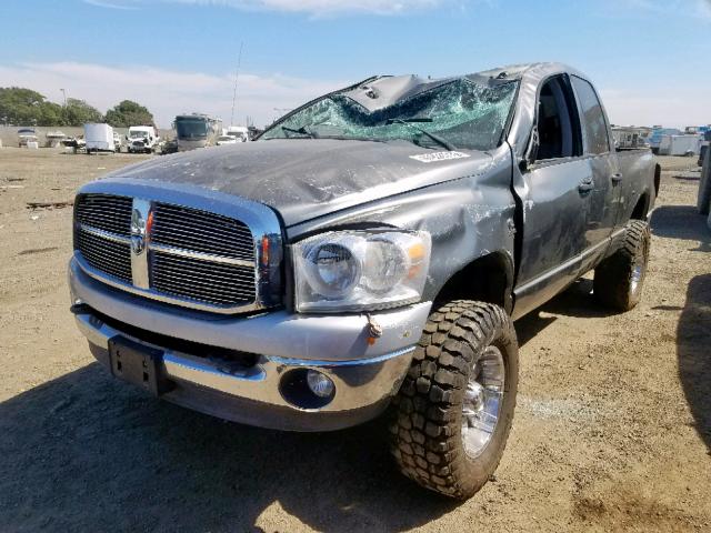 3D7KS28A77G811883 - 2007 DODGE RAM 2500 S GRAY photo 2