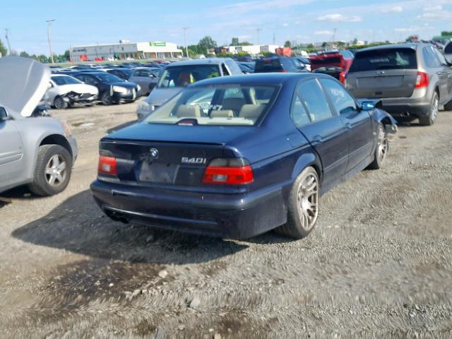 WBADN6341YGM69568 - 2000 BMW 540 I AUTO BLUE photo 4