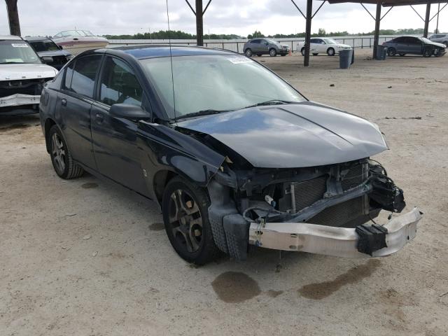1G8AL54F74Z104066 - 2004 SATURN ION LEVEL BLACK photo 1