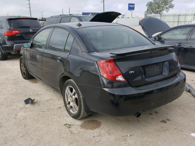 1G8AL54F74Z104066 - 2004 SATURN ION LEVEL BLACK photo 3