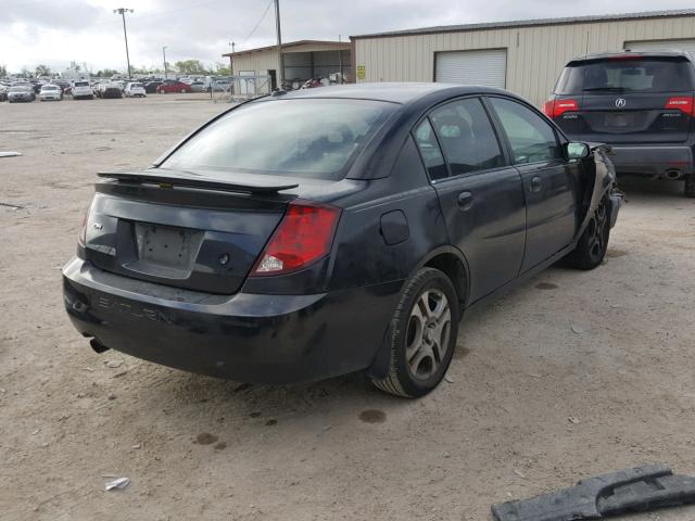1G8AL54F74Z104066 - 2004 SATURN ION LEVEL BLACK photo 4