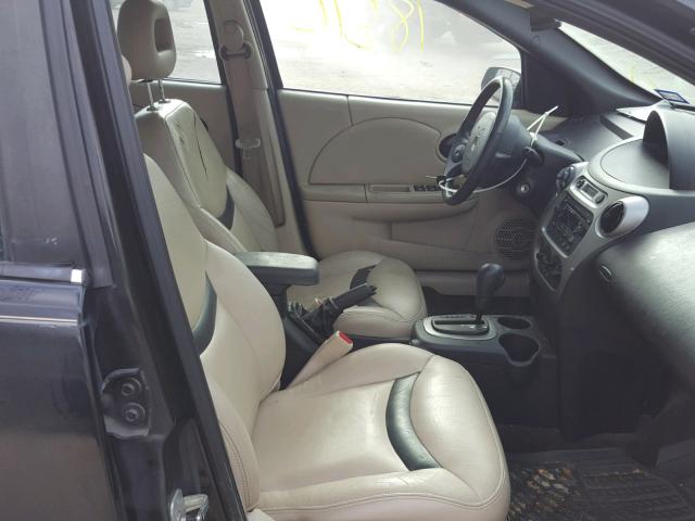 1G8AL54F74Z104066 - 2004 SATURN ION LEVEL BLACK photo 5