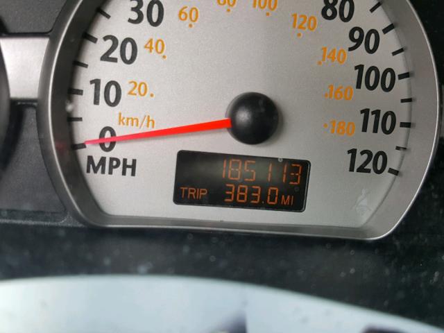 1G8AL54F74Z104066 - 2004 SATURN ION LEVEL BLACK photo 8