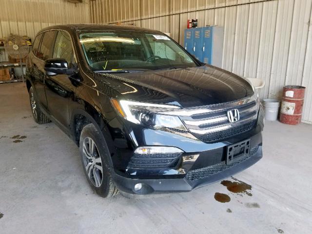 5FNYF6H78JB051030 - 2018 HONDA PILOT EXLN BLACK photo 1